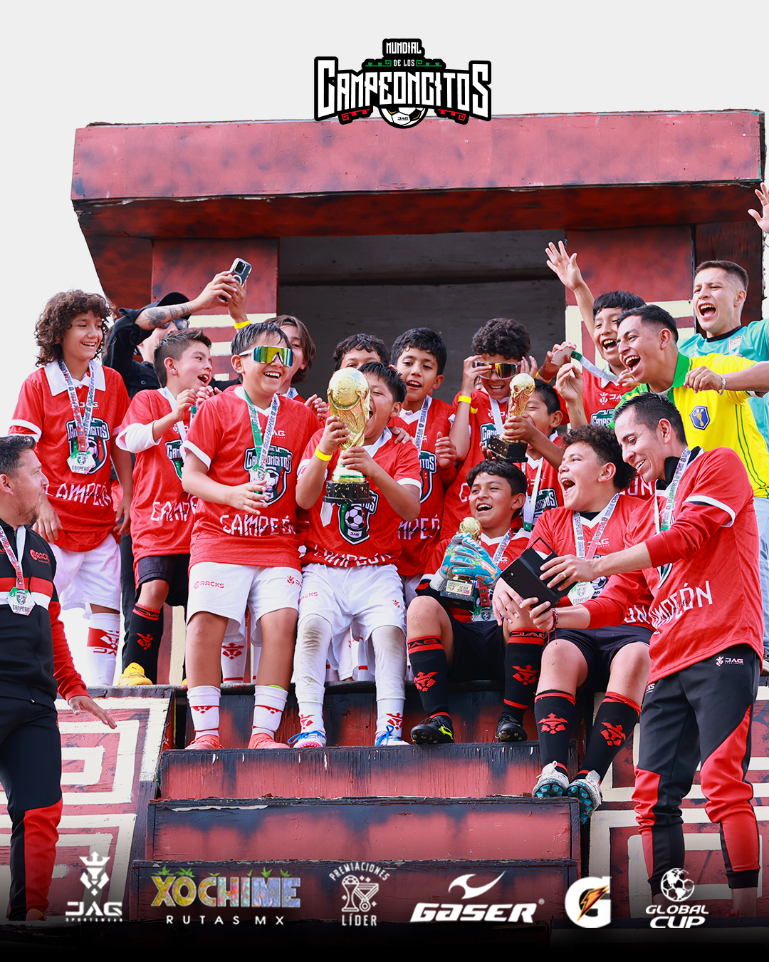 JAG Sportswear organiza el Mundial de los Campeonatos 2026: el torneo infantil que reunió a 40 equipos en CDMX